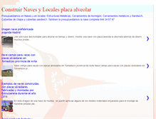 Tablet Screenshot of naveslocales.com