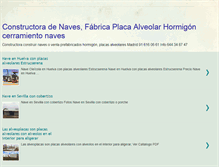 Tablet Screenshot of constructora.naveslocales.com